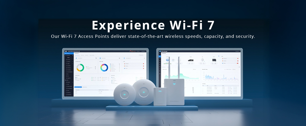 Grandstream Wi-Fi 7 wireless access point for enterprise networking